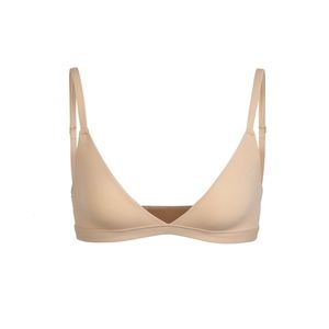 SKIMS FITS EVERYBODY TRIANGLE BRALETTE | CLAY